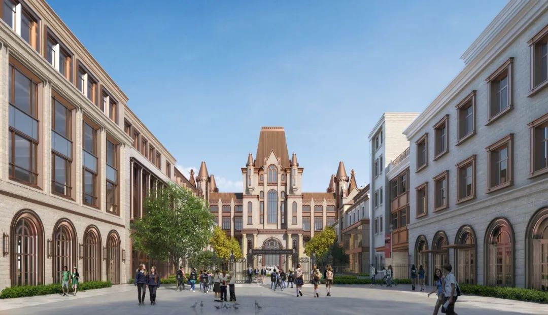 广州市番禺区博萃德学校（暂定名）效果图