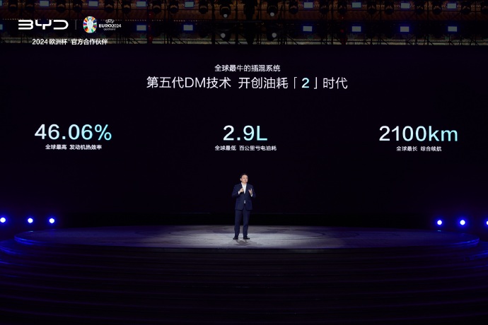 比亚迪第五代DM技术油耗低至2.9L，再创中国混动汽车油耗新低